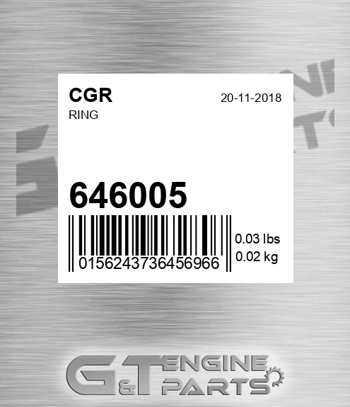 646005 CGR Ring
