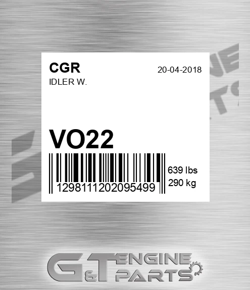 VO22 Idler W.