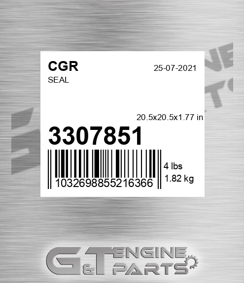 3307851 CGR Seal