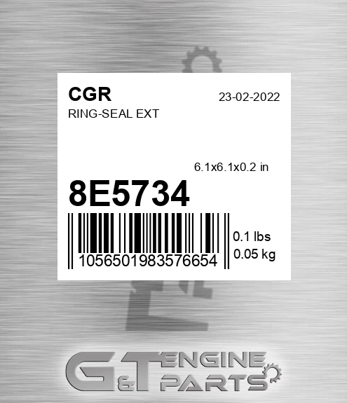 8E5734 CGR Ring-seal Ext