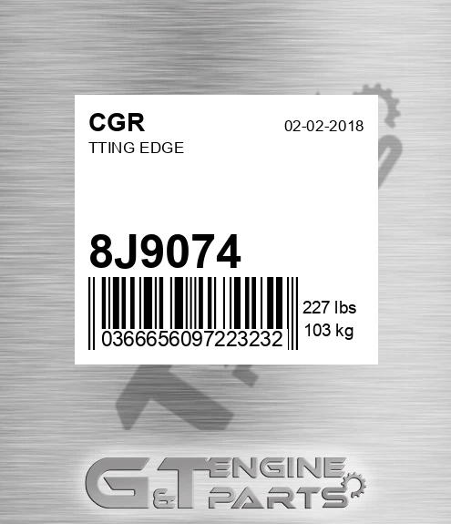8J9074 Tting Edge