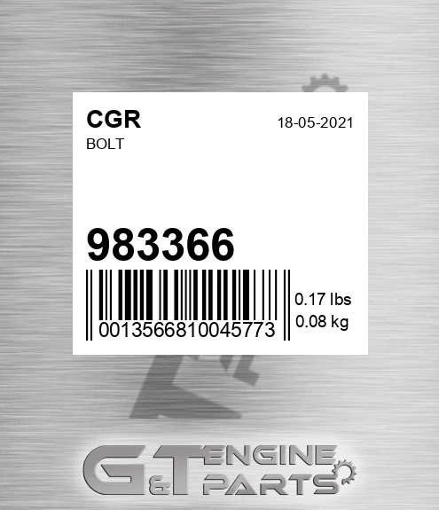 983366 Bolt
