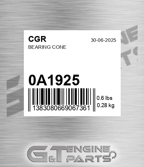 0A1925 Bearing Cone