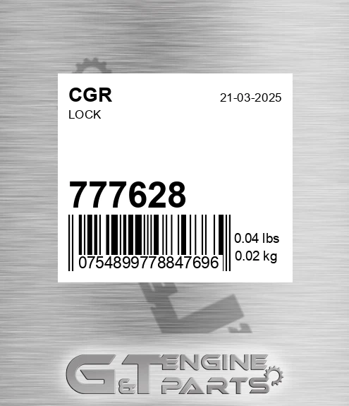 777628 Lock