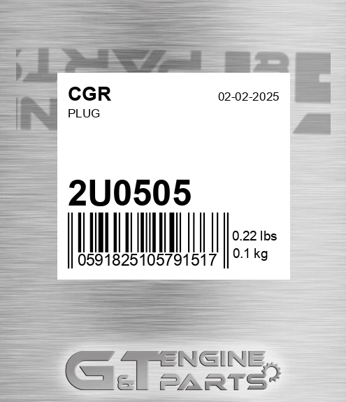 2U0505 Plug