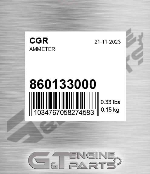 860133000 Ammeter