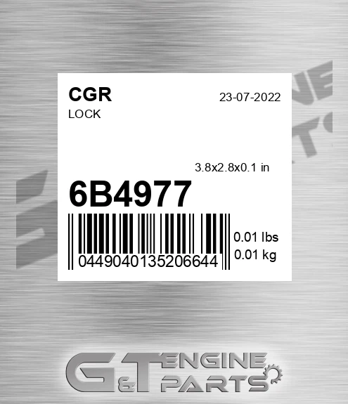 6B4977 CGR Lock