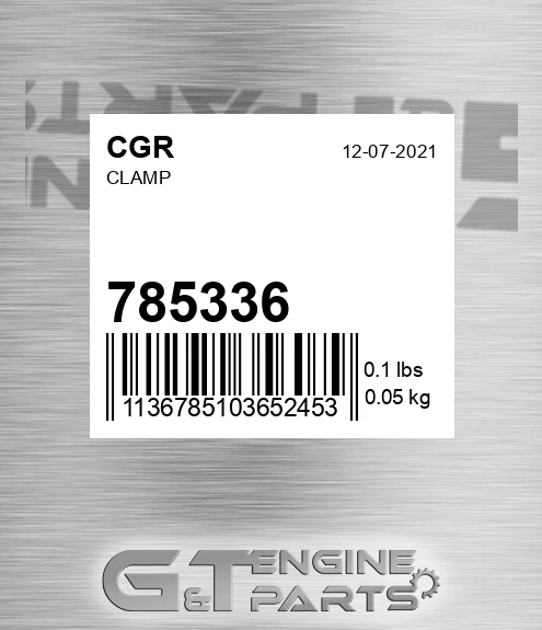 785336 CGR Clamp