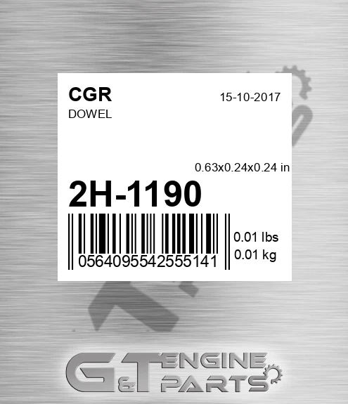 2H-1190 Dowel