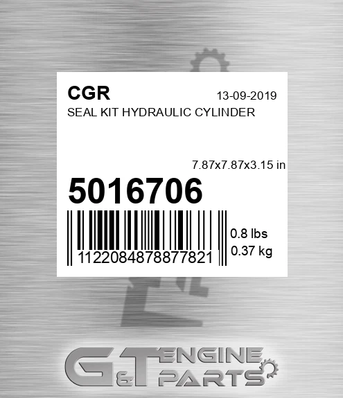 5016706 Seal Kit Hydraulic Cylinder