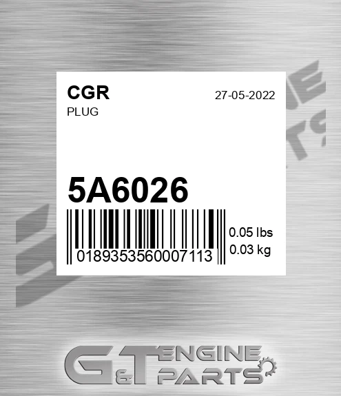 5A6026 Plug