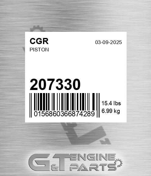 207330 Piston