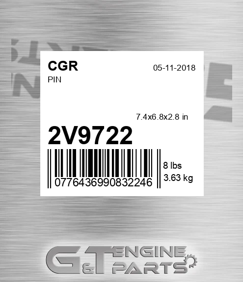2V9722 CGR Pin
