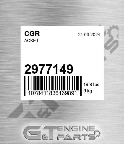 2977149 CGR Acket