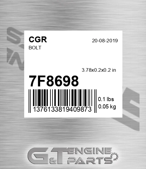 7F8698 Bolt