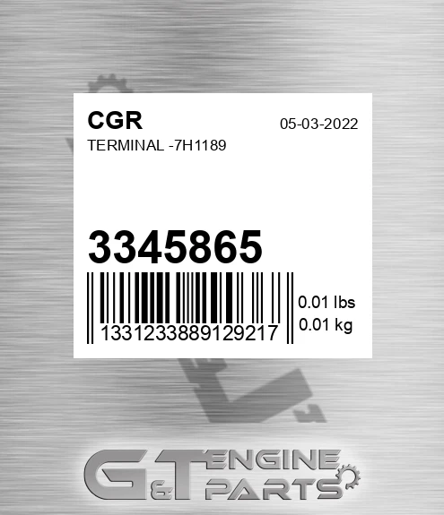 3345865 Terminal -7h1189
