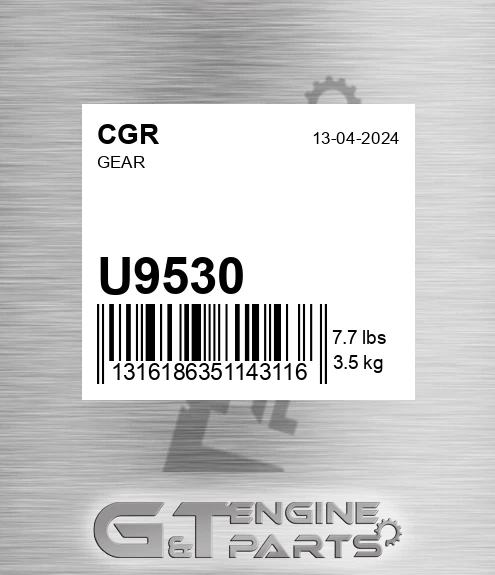 U9530 Gear