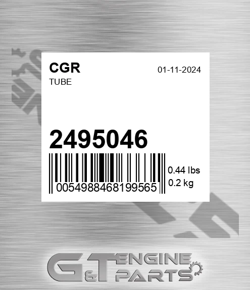 2495046 CGR Tube