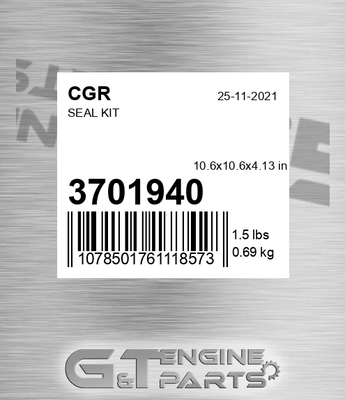3701940 CGR Seal Kit