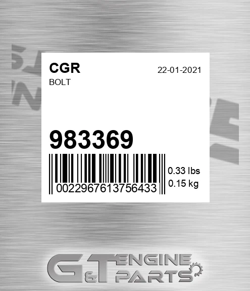 983369 Bolt