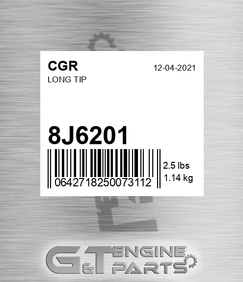 8J6201 Long Tip for CGR