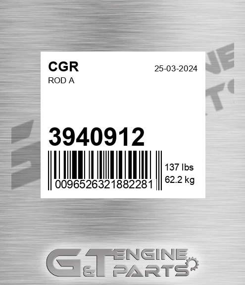 3940912 Rod A