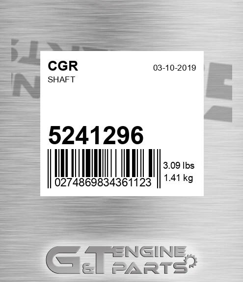 5241296 CGR Shaft