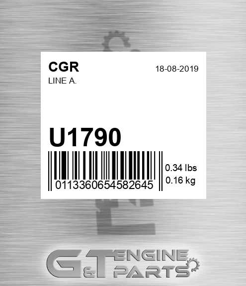 U1790 CGR Line A.