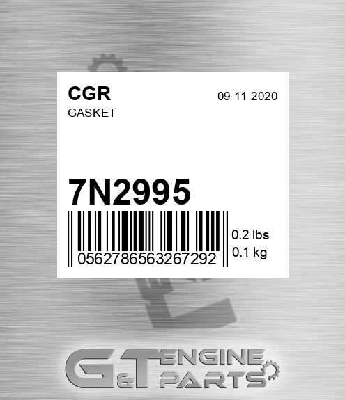 7N2995 Gasket