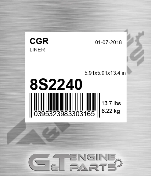 8S2240 Liner