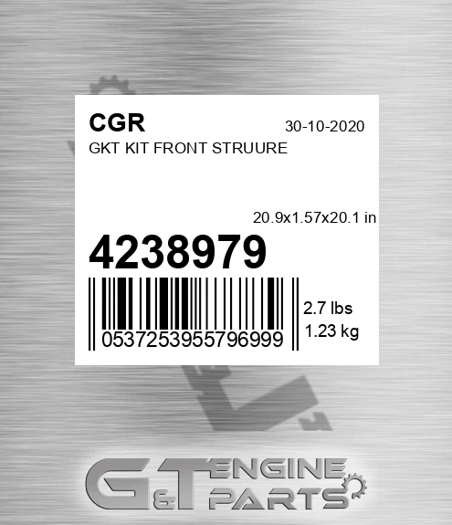4238979 Gkt Kit Front Struure