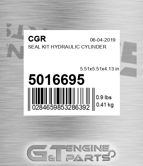 5016695 Seal Kit Hydraulic Cylinder