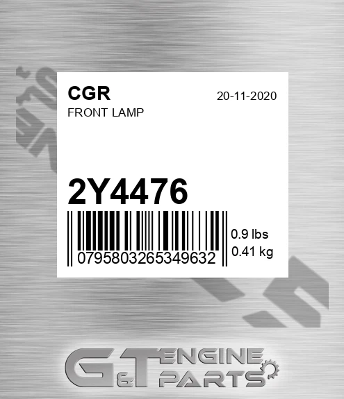 2Y4476 Front Lamp