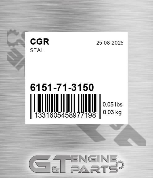 6151-71-3150 Seal