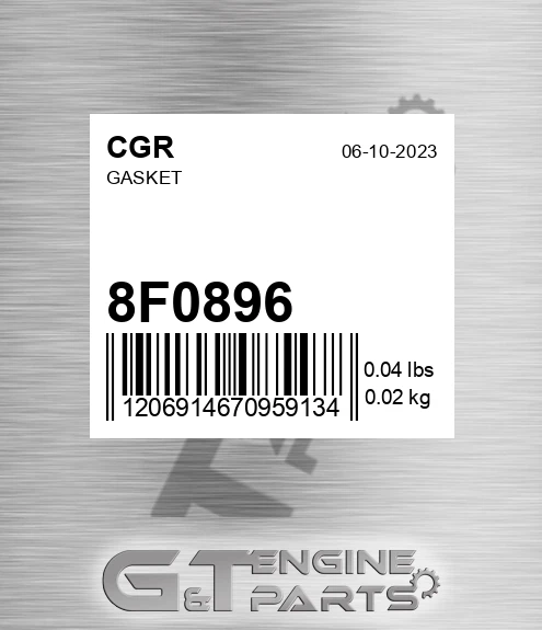 8F0896 Gasket