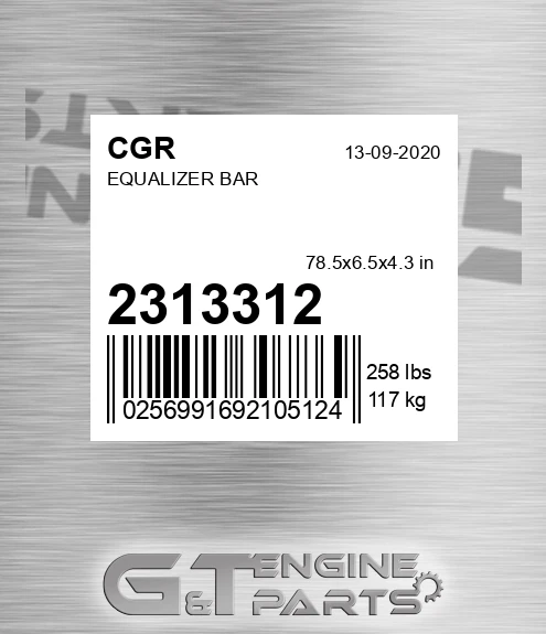 2313312 Equalizer Bar