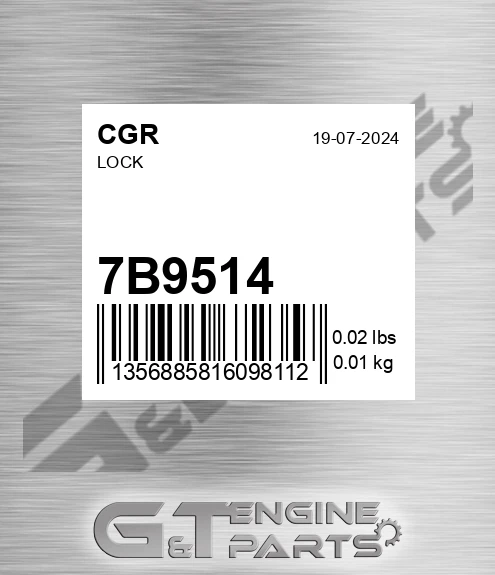 7B9514 Lock