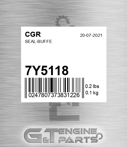 7Y5118 Seal-buffe