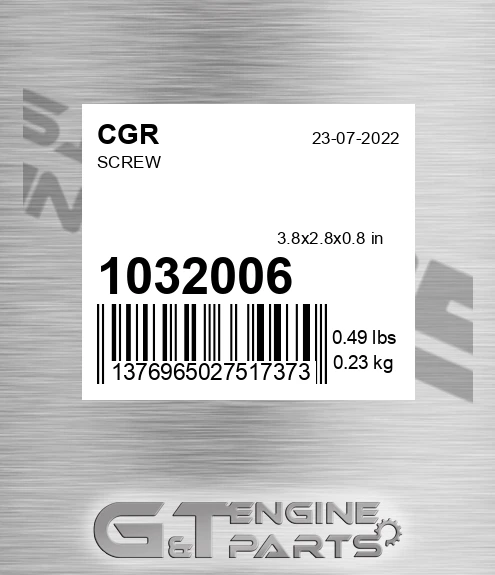 1032006 CGR Screw