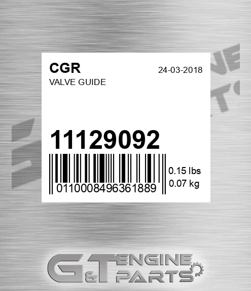 11129092 Valve Guide