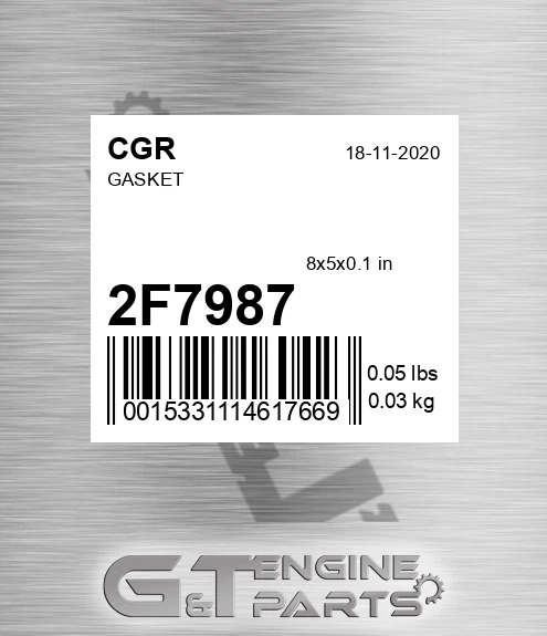 2F7987 Gasket