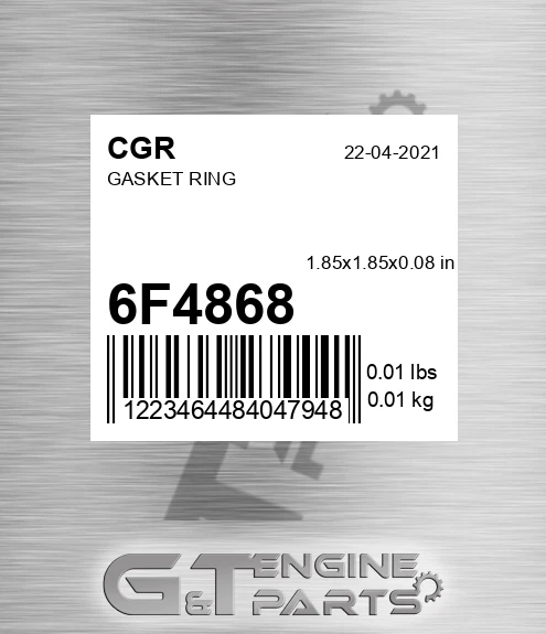 6F4868 Gasket Ring