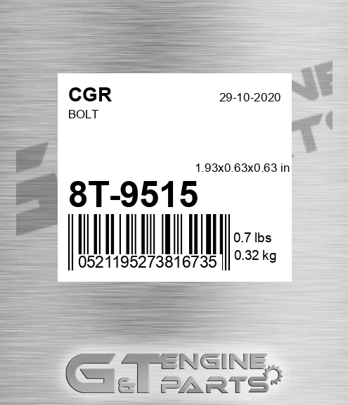 8T-9515 Bolt