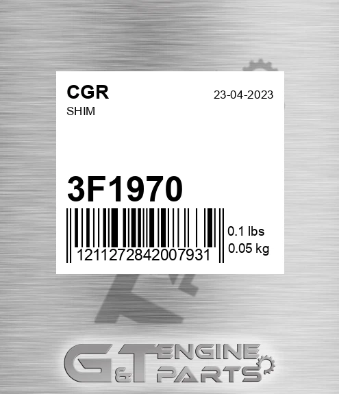 3F1970 Shim