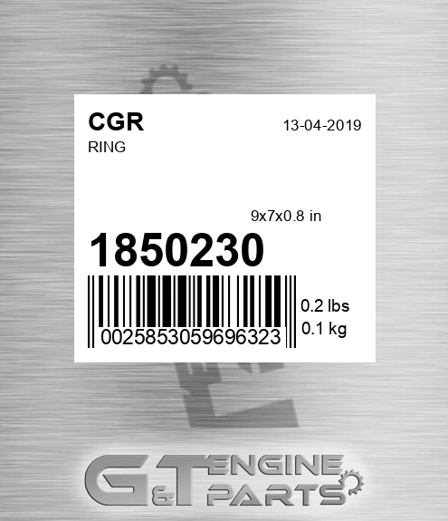1850230 CGR Ring
