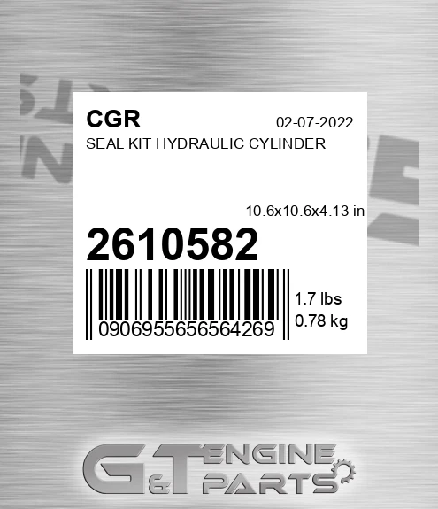 2610582 CGR Seal Kit Hydraulic Cylinder