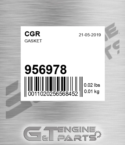 956978 Gasket