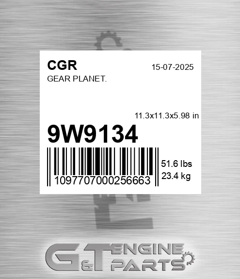9W9134 Gear Planet.
