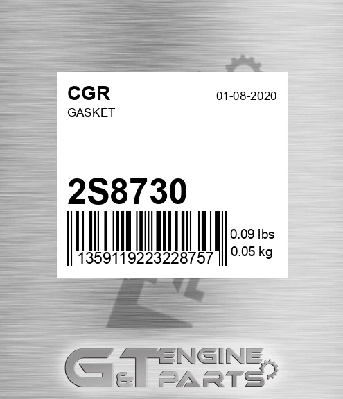 2S8730 Gasket
