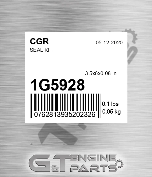 1G5928 CGR Seal Kit